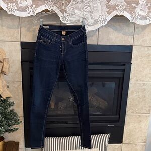 True Religion Dark Indigo Women's Skinny Jeans